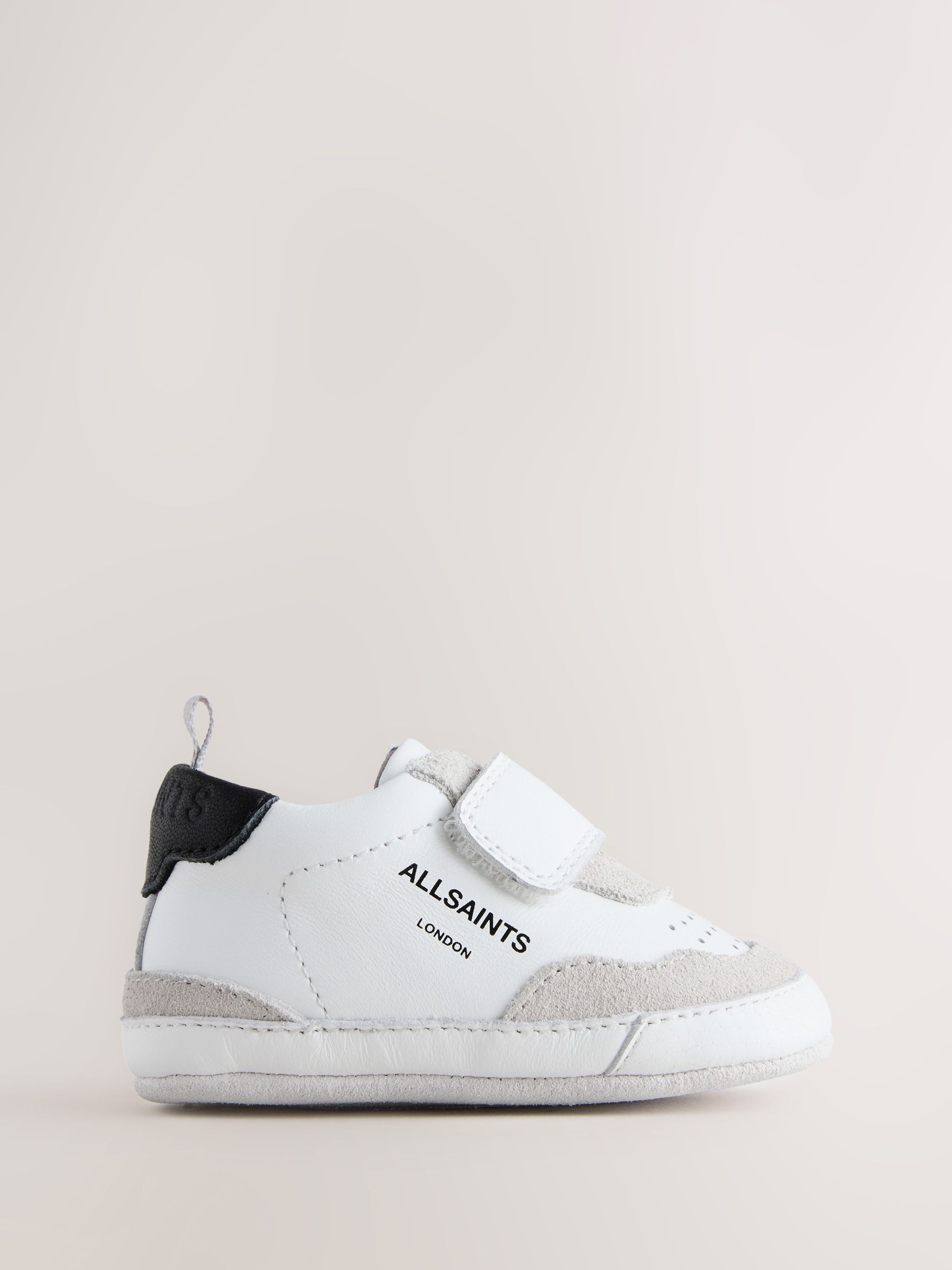smALLSAINTS Black Logo Padder Trainers