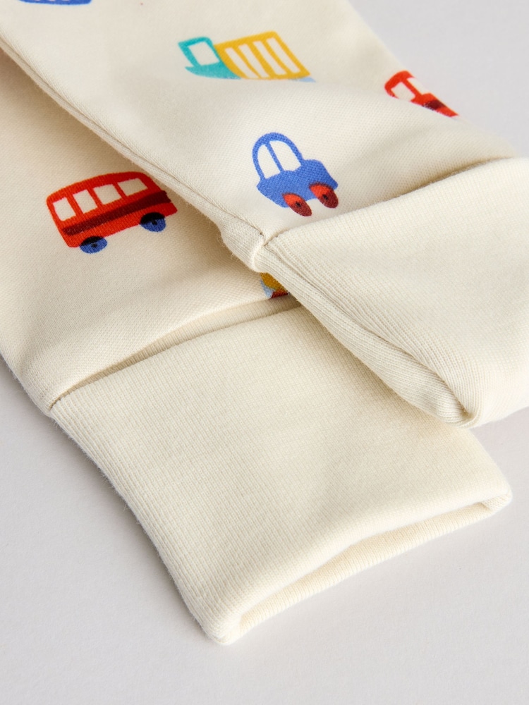 Multi Two Way Zip Baby Sleepsuit 5 Pack (0mths-3yrs) - Image 14 of 14