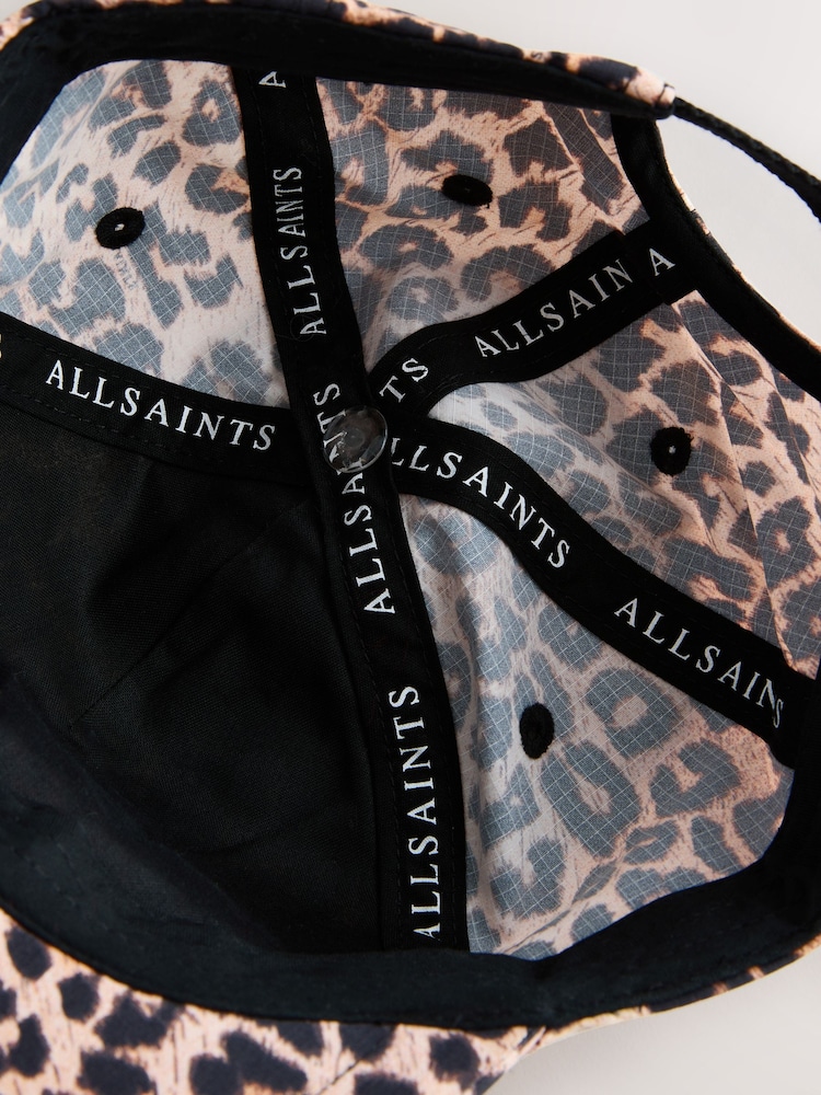 All Saints Leopard Print Baseball cap AllSaints Kuoza Logo Baseball Cap | Nordstromrack main image 3
