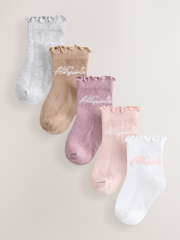 smALLSAINTS Logo Socks 5 Pack