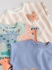 أزرق سافاري - حزمة من 3 ثوب أطفال جيرسيه للبيبي - صورة 12 من 12