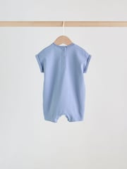 أزرق سافاري - حزمة من 3 ثوب أطفال جيرسيه للبيبي - صورة 4 من 12