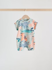 أزرق سافاري - حزمة من 3 ثوب أطفال جيرسيه للبيبي - صورة 6 من 12