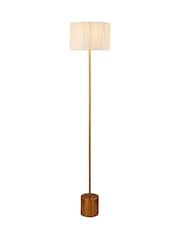 Searchlight White/Gold Isadora Floor Lamp - Image 2 of 4
