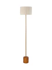 Searchlight White/Gold Isadora Floor Lamp - Image 3 of 4