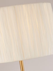 Searchlight White/Gold Isadora Floor Lamp - Image 4 of 4