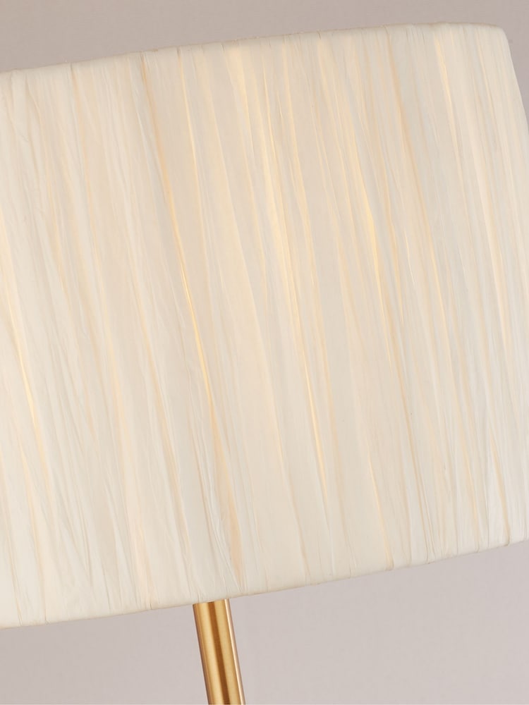 Searchlight White/Gold Isadora Floor Lamp - Image 4 of 4
