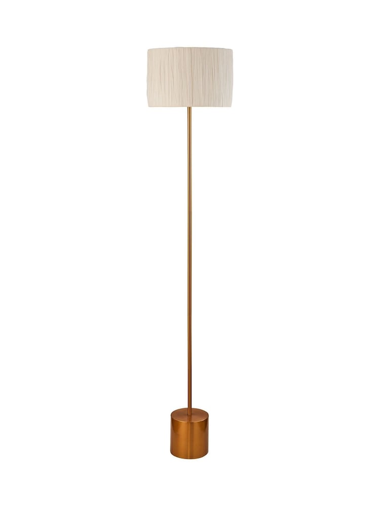Searchlight White/Gold Isadora Floor Lamp - Image 4 of 4 Searchlight White/Gold Isadora Floor Lamp - Image 4 of 4