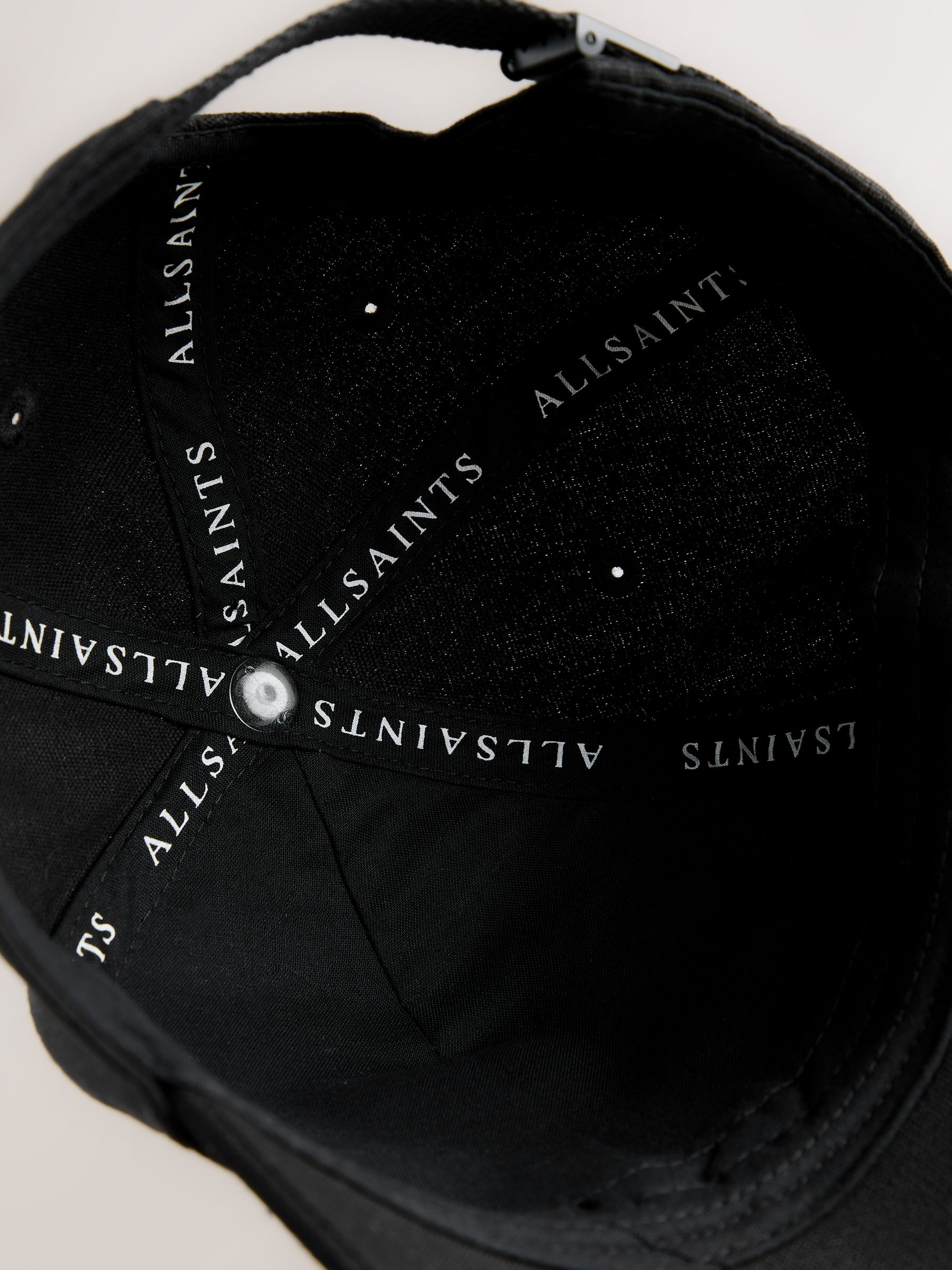 Buy smALLSAINTS Black Logo Baseball Cap from the Next UK online shop