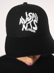 smALLSAINTS Black Logo Baseball Cap - Image 5 of 12