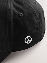 smALLSAINTS Black Logo Baseball Cap - Image 7 of 12