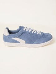 FatFace Fia Light Blue Retro Trainer - Image 1 of 3