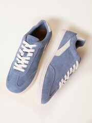 FatFace Fia Light Blue Retro Trainer - Image 3 of 3
