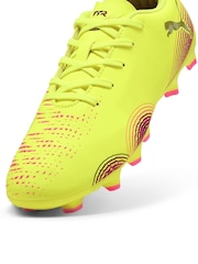 Puma Yellow Boys Future 8 Play Football Boots - Image 5 of 5