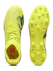 Puma Yellow Future 8 Match MG Football Boots - Image 4 of 6