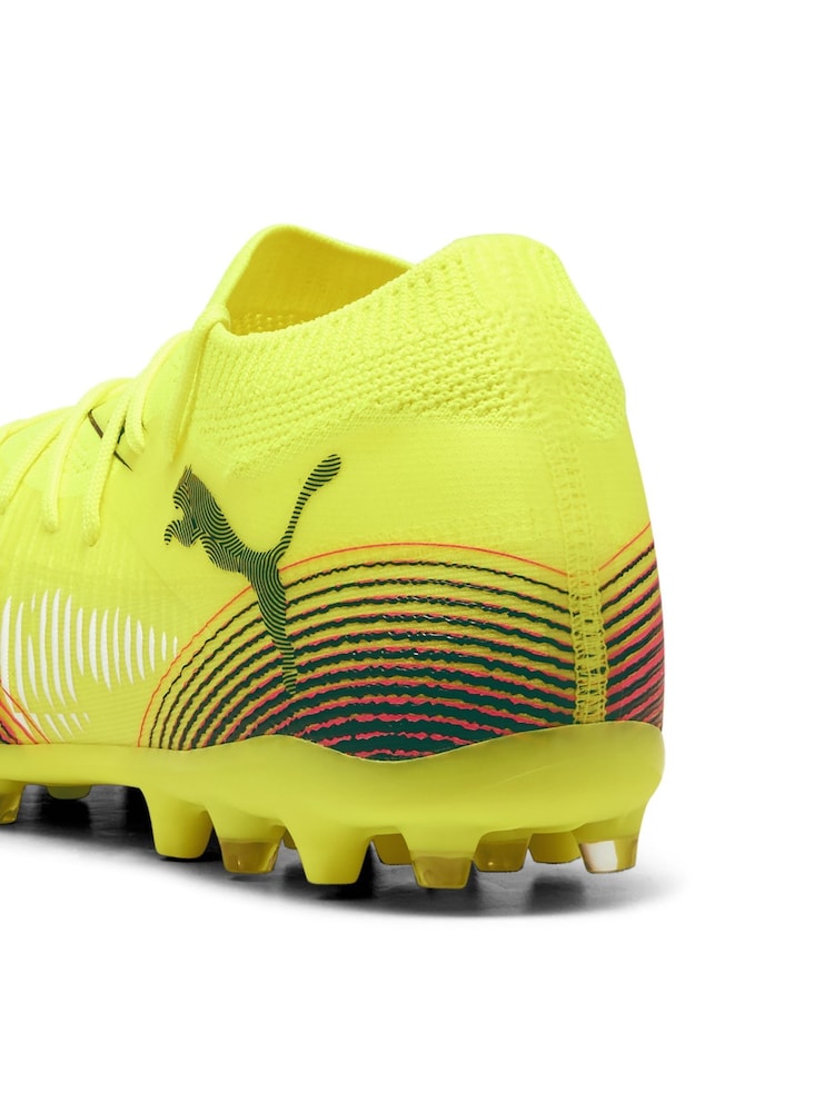 Puma Yellow Future 8 Match MG Football Boots - Image 6 of 6