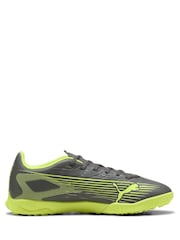 Puma Grey/Green Ultra 5 Play Tt Football Boots - Image 1 of 6