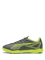 Puma Grey/Green Ultra 5 Play Tt Football Boots - Image 2 of 6