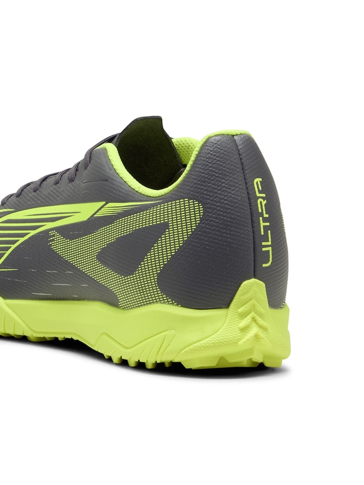Puma Grey/Green Ultra 5 Play Tt Football Boots - Image 6 of 6