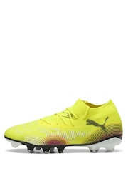 Puma Yellow Boys Future 8 Play TT Football Boots - Image 2 of 6
