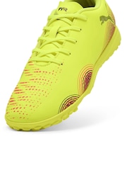 Puma Yellow Boys Future 8 Play TT Football Boots - Image 5 of 6