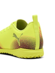 Puma Yellow Boys Future 8 Play TT Football Boots - Image 6 of 6