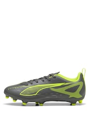 Sivo-zelene - Puma dečki Ultra 5 Play Fg/ag Football gležnjarji - Slika 2 iz 5