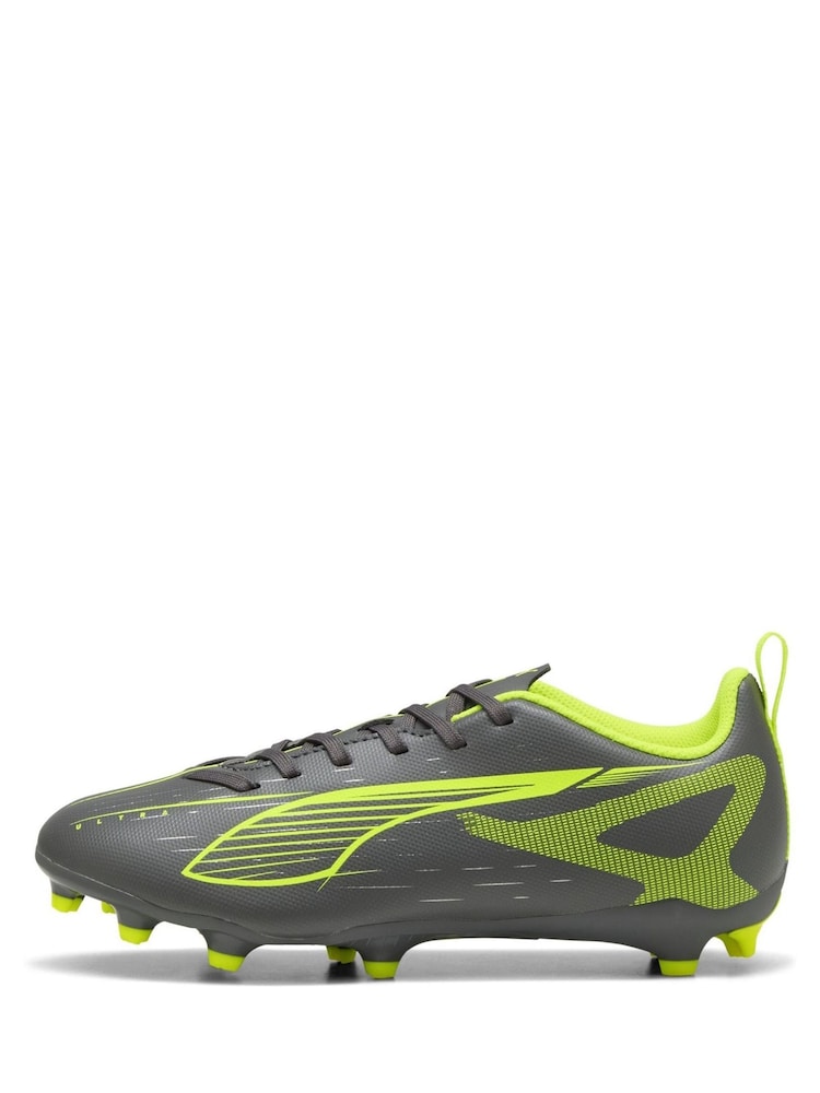 Sivo-zelene - Puma dečki Ultra 5 Play Fg/ag Football gležnjarji - Slika 2 iz 5