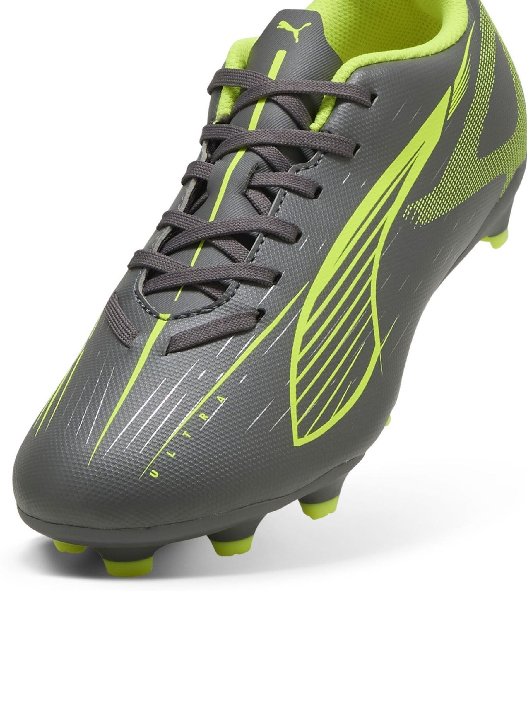 grey and yellow football boots