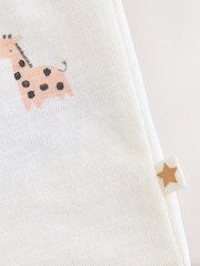 White Printed I Love My Mummy - Salopetă din jerseu pentru bebeluși - Imaginea 8 din 8