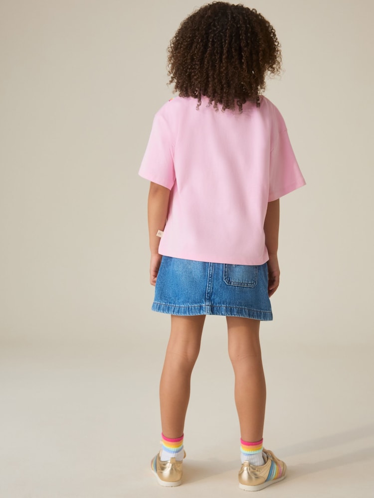 Little Bird by Jools Oliver Short Sleeve Jersey Slogan T-Shirt - Bild 2 von 9