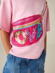 Little Bird by Jools Oliver Short Sleeve Jersey Slogan T-Shirt - Bild 4 von 9