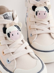 Neutral Farm - Zip Fastening Hi Top Trainers - תמונה 4 מתוך 5