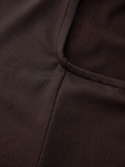 Chocolate Brown Soft Touch Backless Sleeveless Top - Image 2 of 4