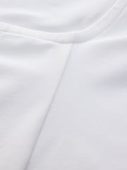 White Soft Touch Backless Sleeveless Top - Image 3 of 4