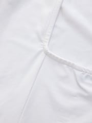 White Soft Touch Backless Sleeveless Top - Image 4 of 4