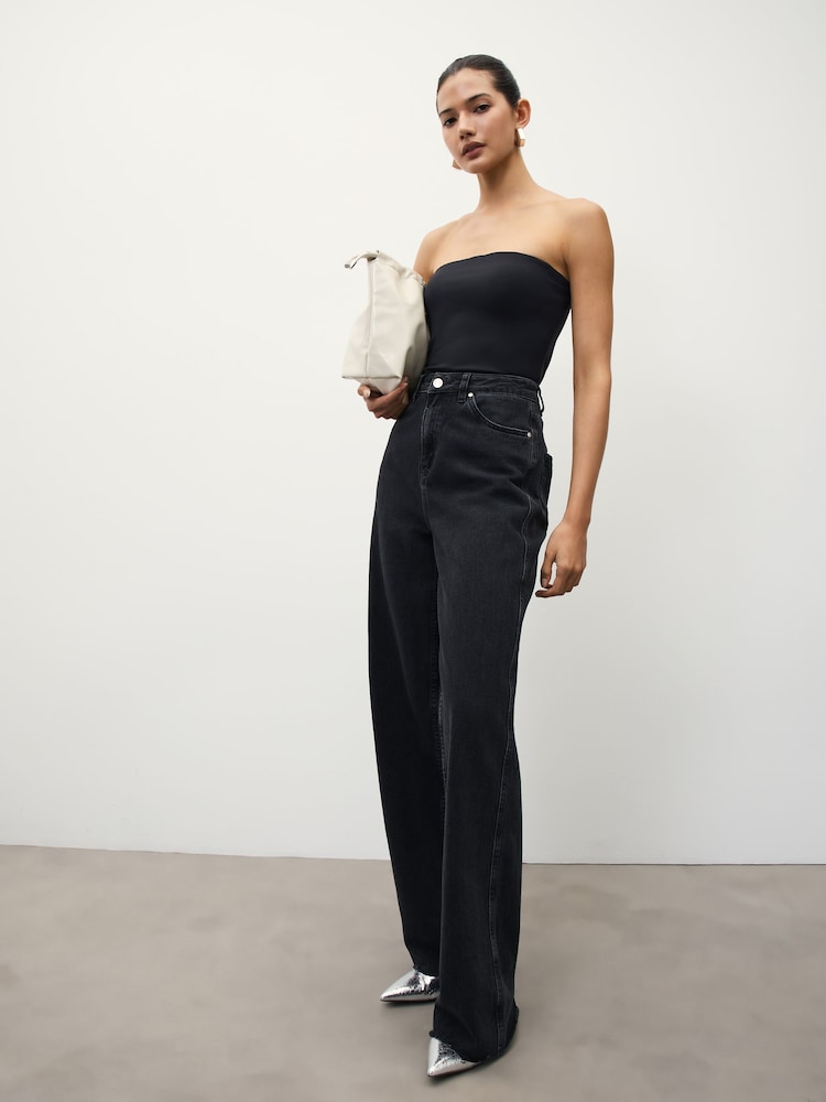 Negro - Soft Touch Bandeau Top - Imagen 2 de 7 Negro - Soft Touch Bandeau Top - Imagen 2 de 7