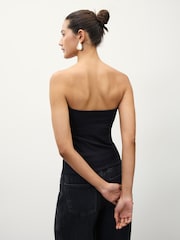 Negro - Soft Touch Bandeau Top - Imagen 3 de 7