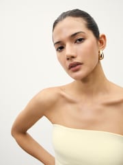Amarillo limón - Soft Touch Bandeau Top - Imagen 5 de 8