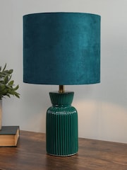 Searchlight Emerald Phantom Table Lamp - Image 1 of 4