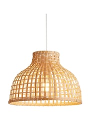 Searchlight Natural Phuket Wood Small Shade - Image 2 of 4