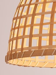 Searchlight Natural Phuket Wood Small Shade - Image 4 of 4