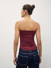 Cranberry Red Soft Touch Harware Bandeau - Image 3 of 8