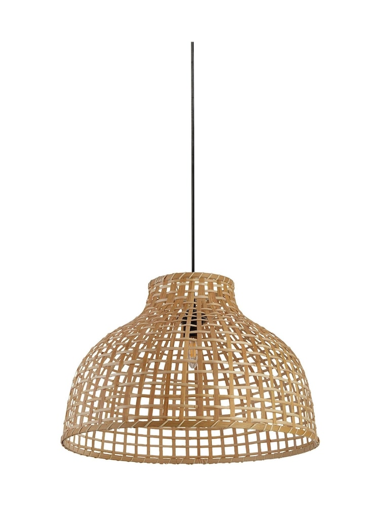 Searchlight Natural Phuket Wood Large Shade - Image 3 of 3