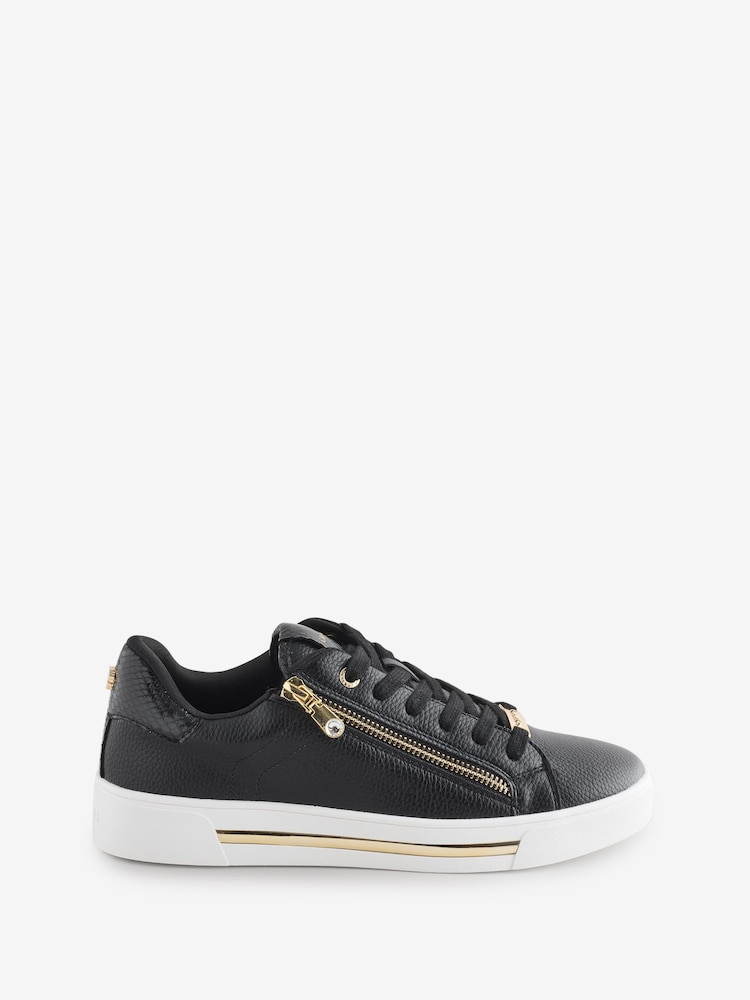 Carvela Black Diamond Zip Trainers - Slika 1 iz 1