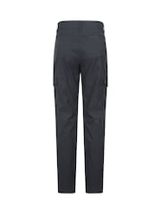 Mountain Warehouse Black Womens Stretch Quick Drying UV Max Cargo Trousers - Image 3 of 6