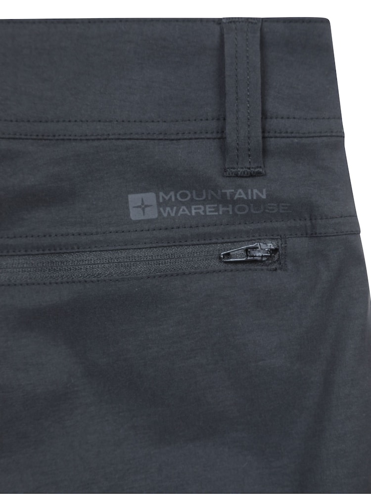 Mountain Warehouse Black Womens Stretch Quick Drying UV Max Cargo Trousers - Image 1 of 6