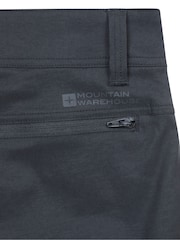 Mountain Warehouse Black Womens Stretch Quick Drying UV Max Cargo Trousers - Image 9 of 10