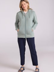 Mountain Warehouse Green Womens Essentials Full Zip Hoodie - Image 11 of 13