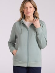 Mountain Warehouse Green Womens Essentials Full Zip Hoodie - Image 12 of 13